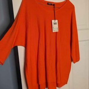 Mexx Ladies Orange Sweater - Size Large